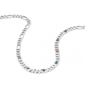 Collana in Argento con zirconi